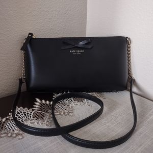 Kate Spade Declan Sawyer Street Bow Leather Crossbody NWT